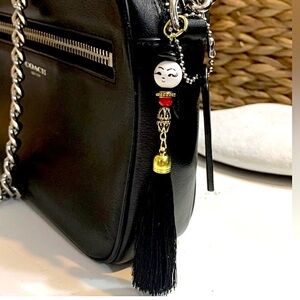 Cutie Girl Silk Tassel Bag Charm